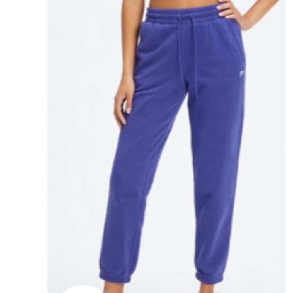 Blue Purple Fabletics Jogger Pants